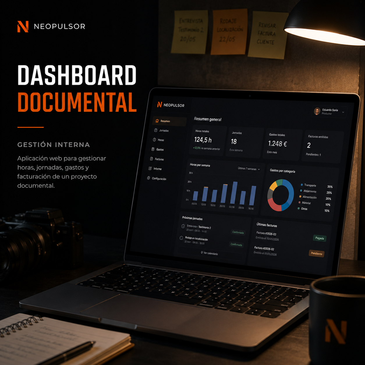 Dashboard de control documental