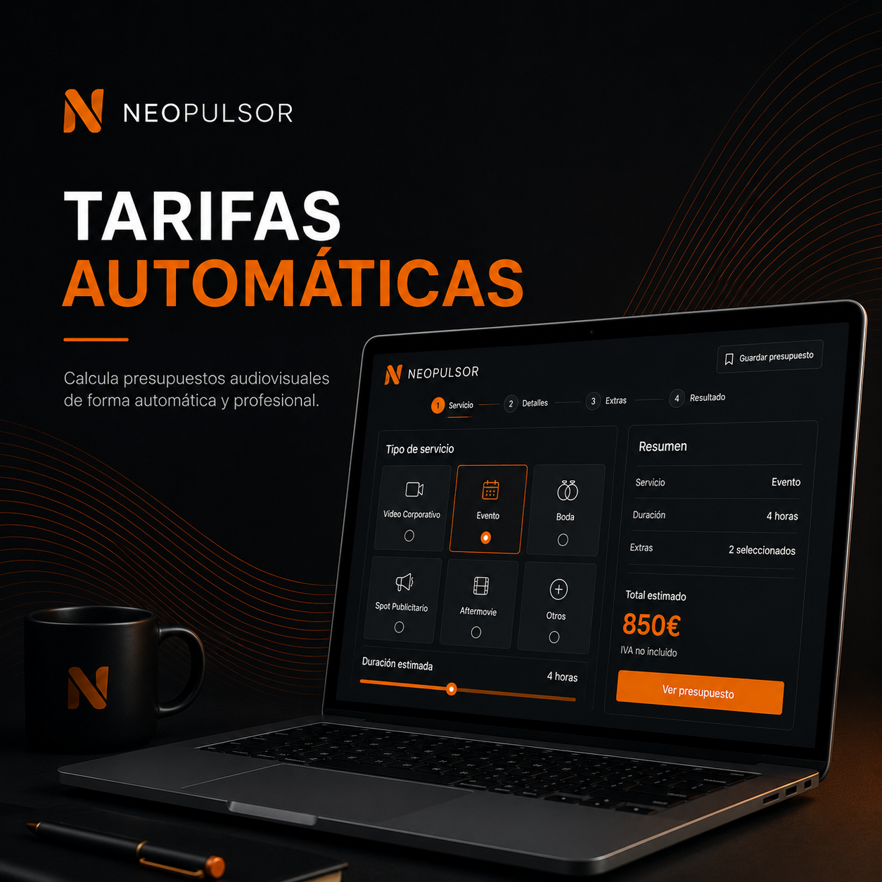 Tarifas automáticas NeoPulsor